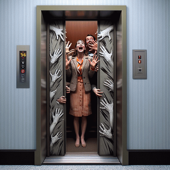تجربیات قبلی در ترس از آسانسور